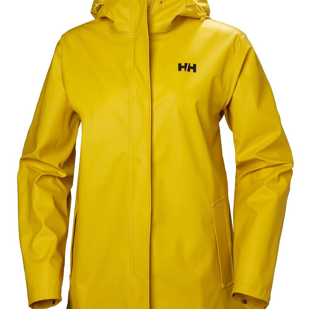 Helly Hansen Women's Moss Hooded Waterproof Windproof Raincoat - Medium - NEW!